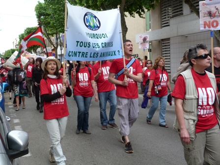 Militants de la CVN  à Alès